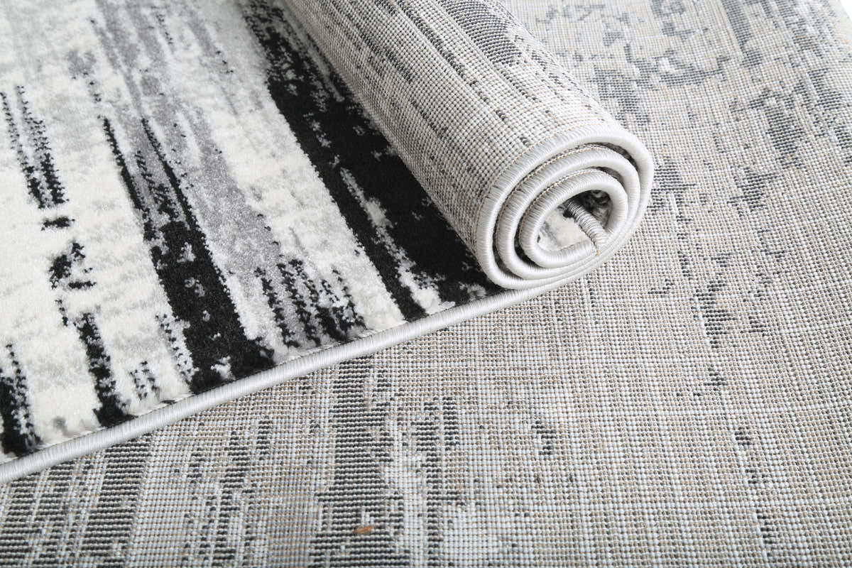 Monochrome Serenity Modern Area Rug (HGR-18) - GLARA HOME