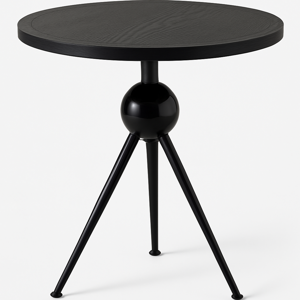 Orbia Tripod Side Table - GLARA HOME