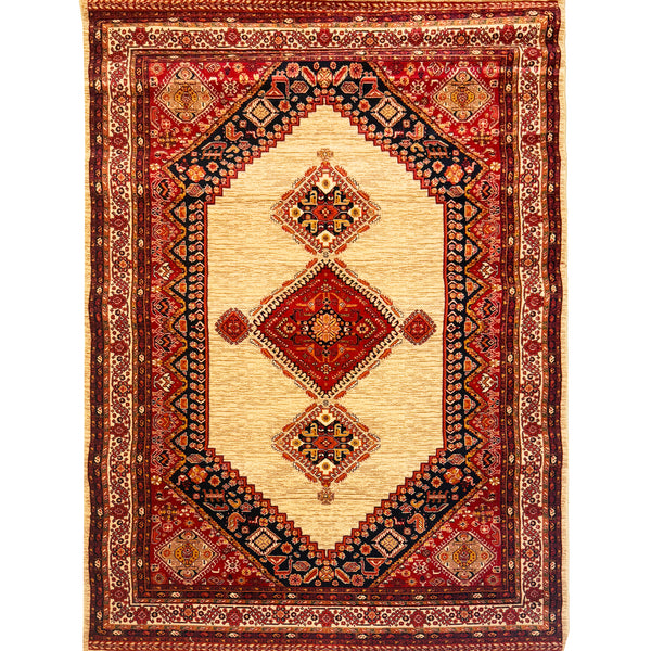 QASHQAI 700 Reed Classic Persian Area Rug ( Code 261 )
