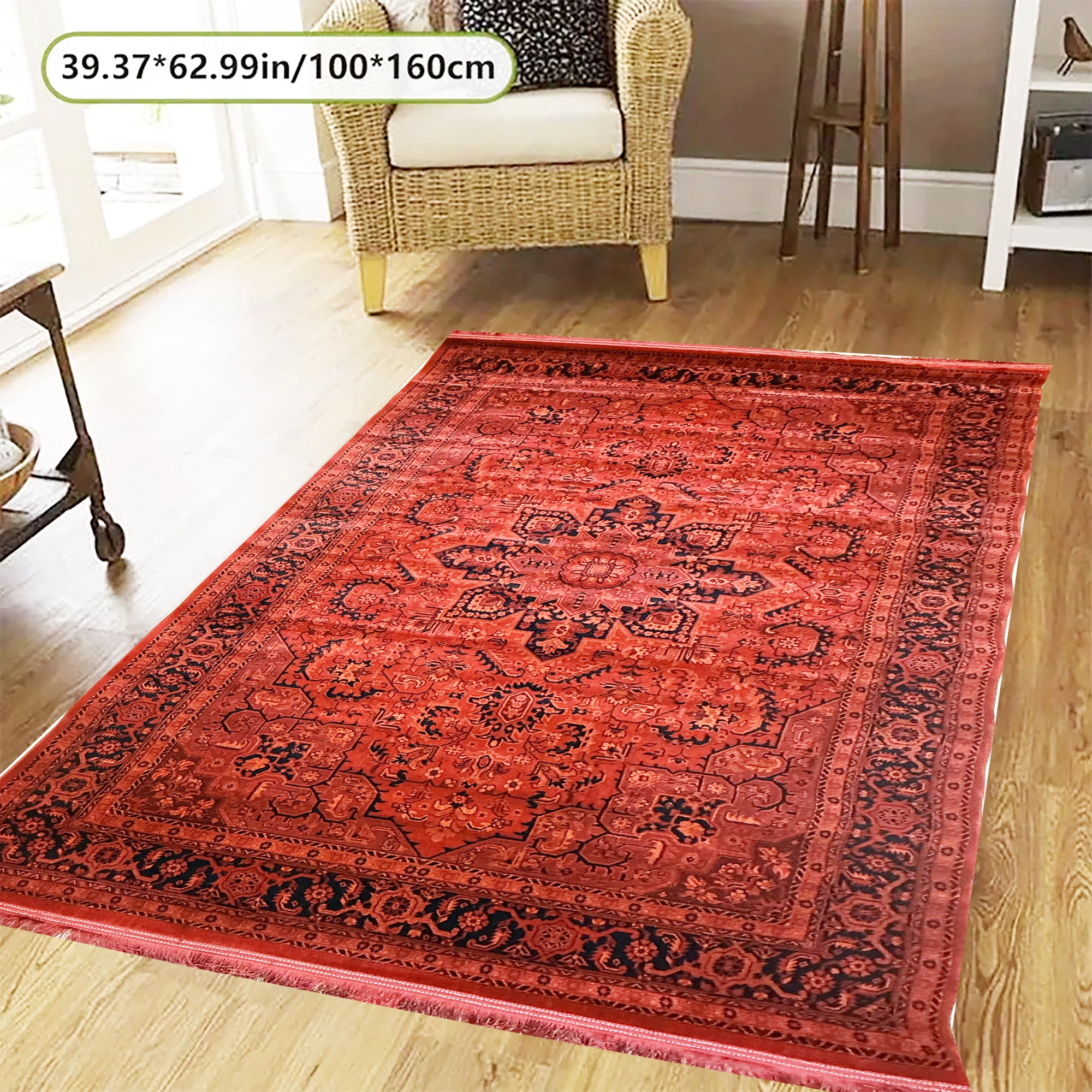 Qashqai Traditional Persian Rug – 700 Reed Collection ( 147 Code ) - GLARA HOME