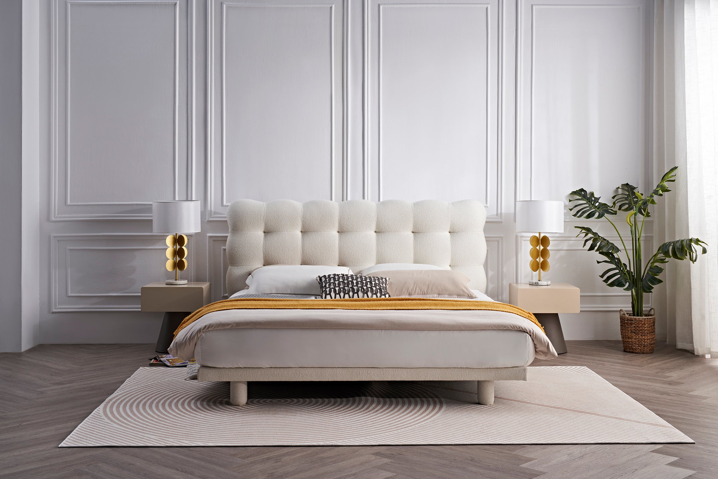 SK 111 Bedframe - GLARA HOME