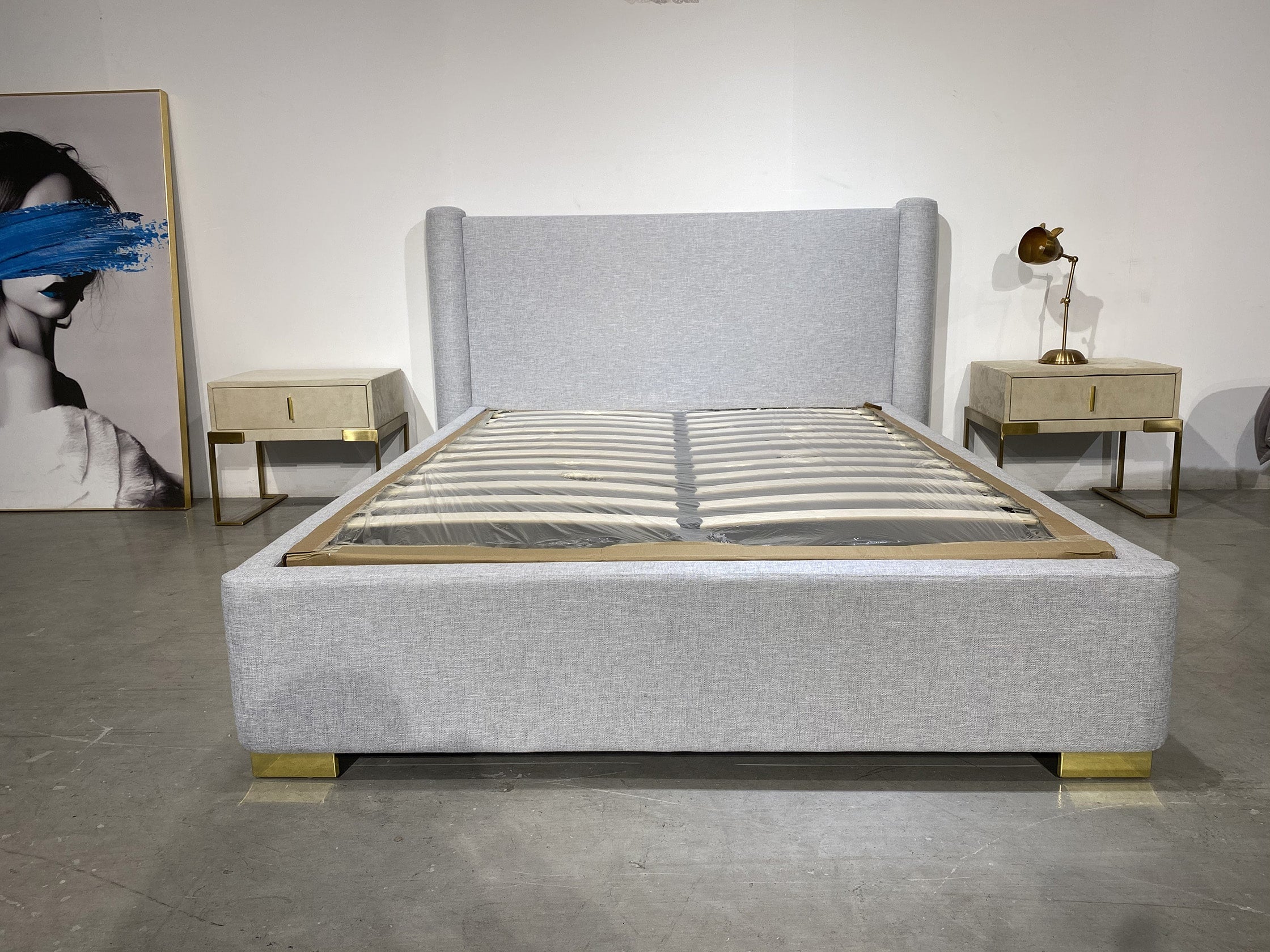 SK 112 Bedframe - GLARA HOME