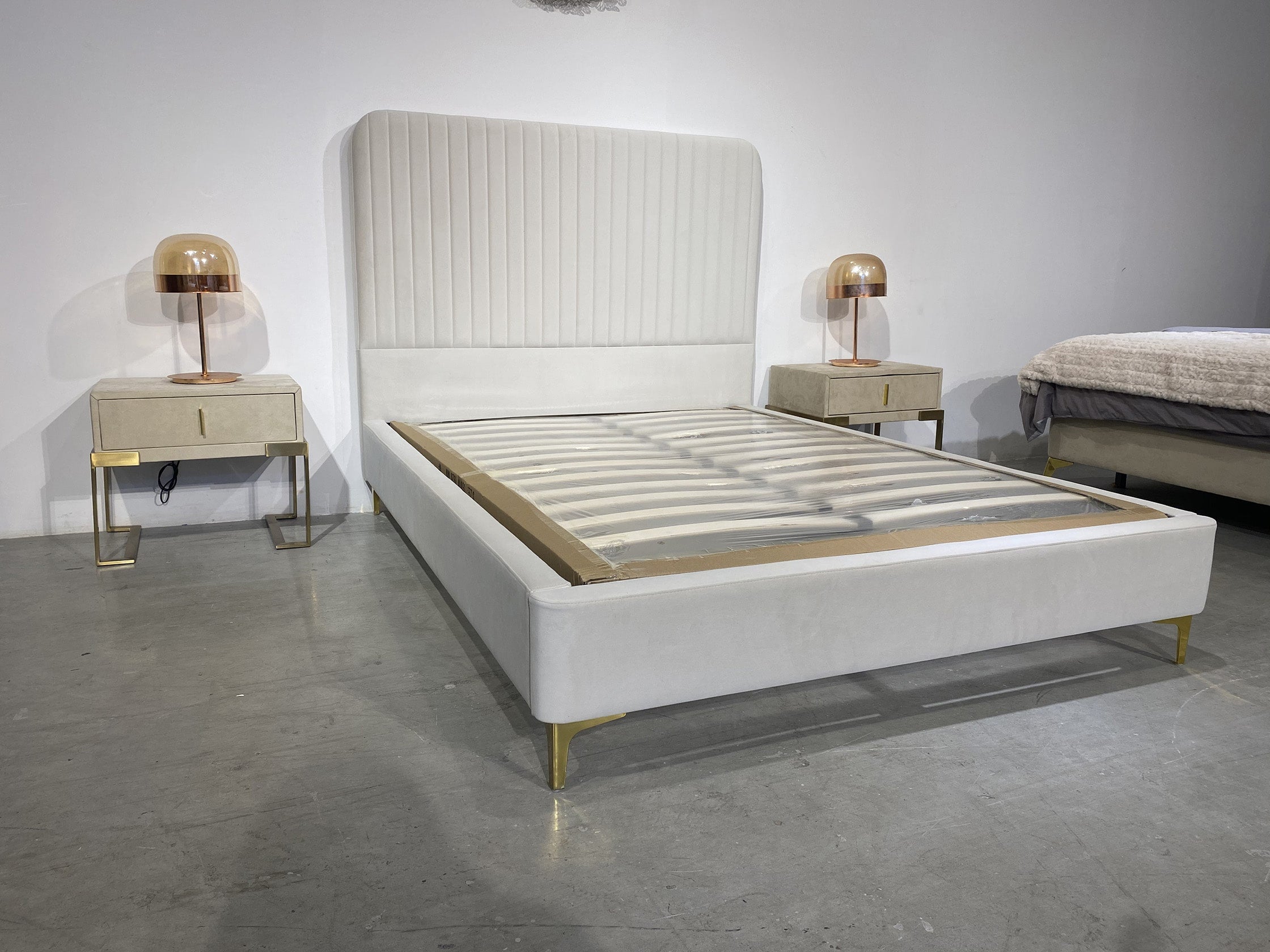 Modern bed frame