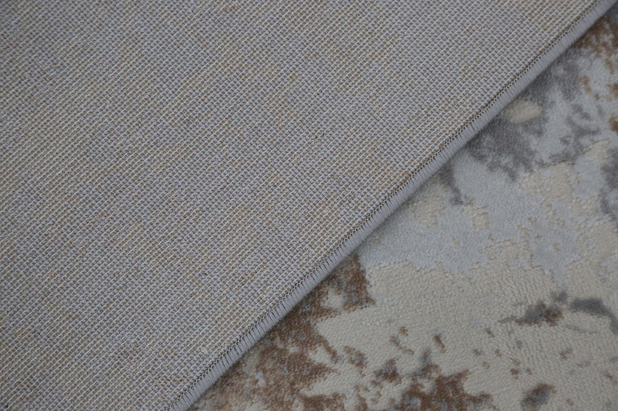 Sandstone Splatter Abstract Area Rug (AKR-13) - GLARA HOME
