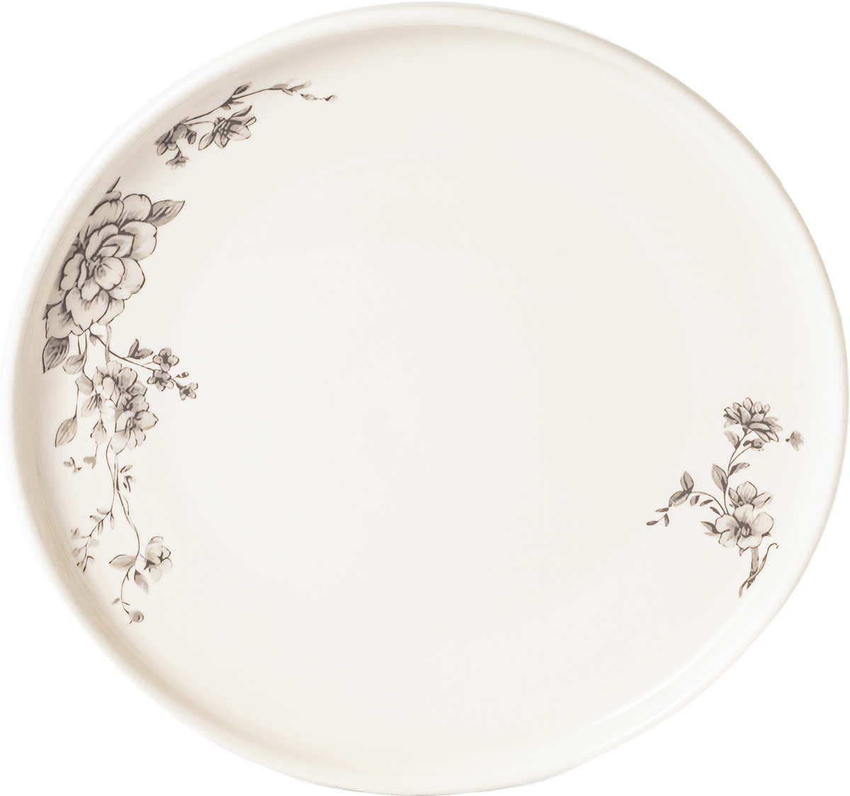 Timeless Grey Floral 26-Pieces Bone China Dinner Set – Modern Elegance (SD-262) - GLARA HOME