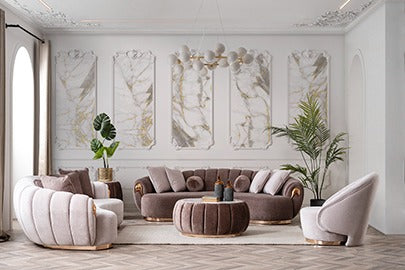 curve sofa , luxury furniture 