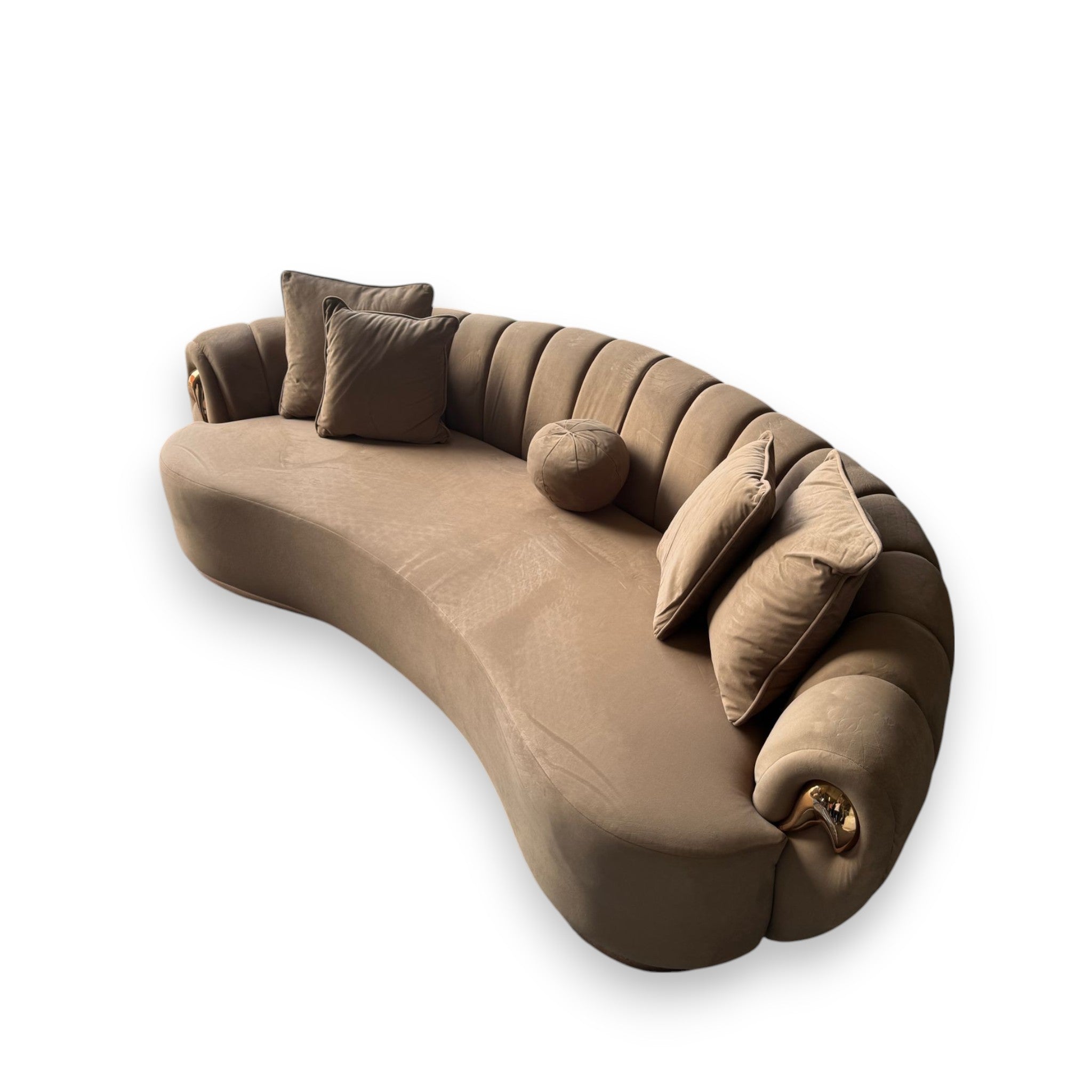 Prada Sofa Set Rose Gold Accent (MAXWELL 05)