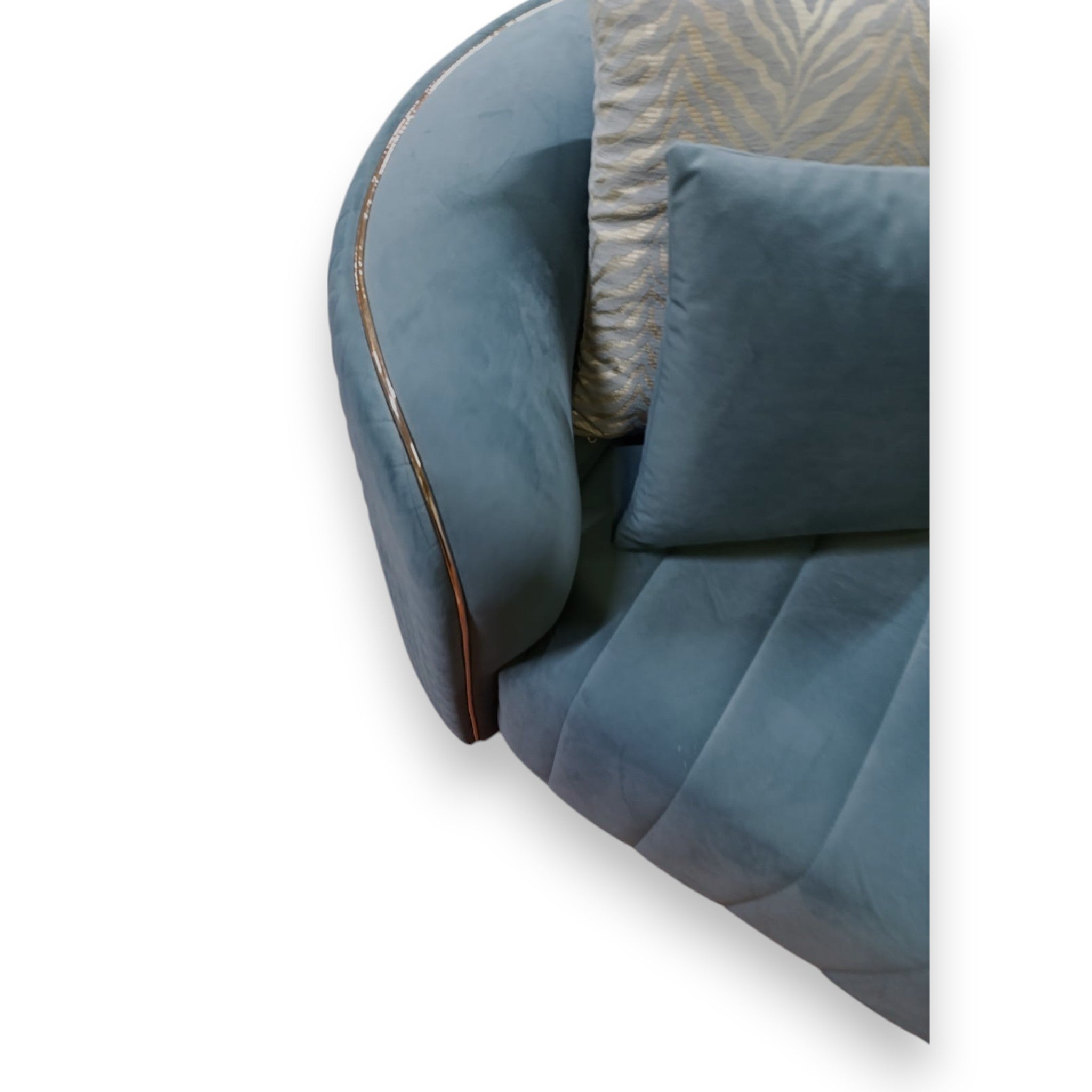 Gusto/ Rose Gold Accent Sofa Set ( Maxwell 20 )