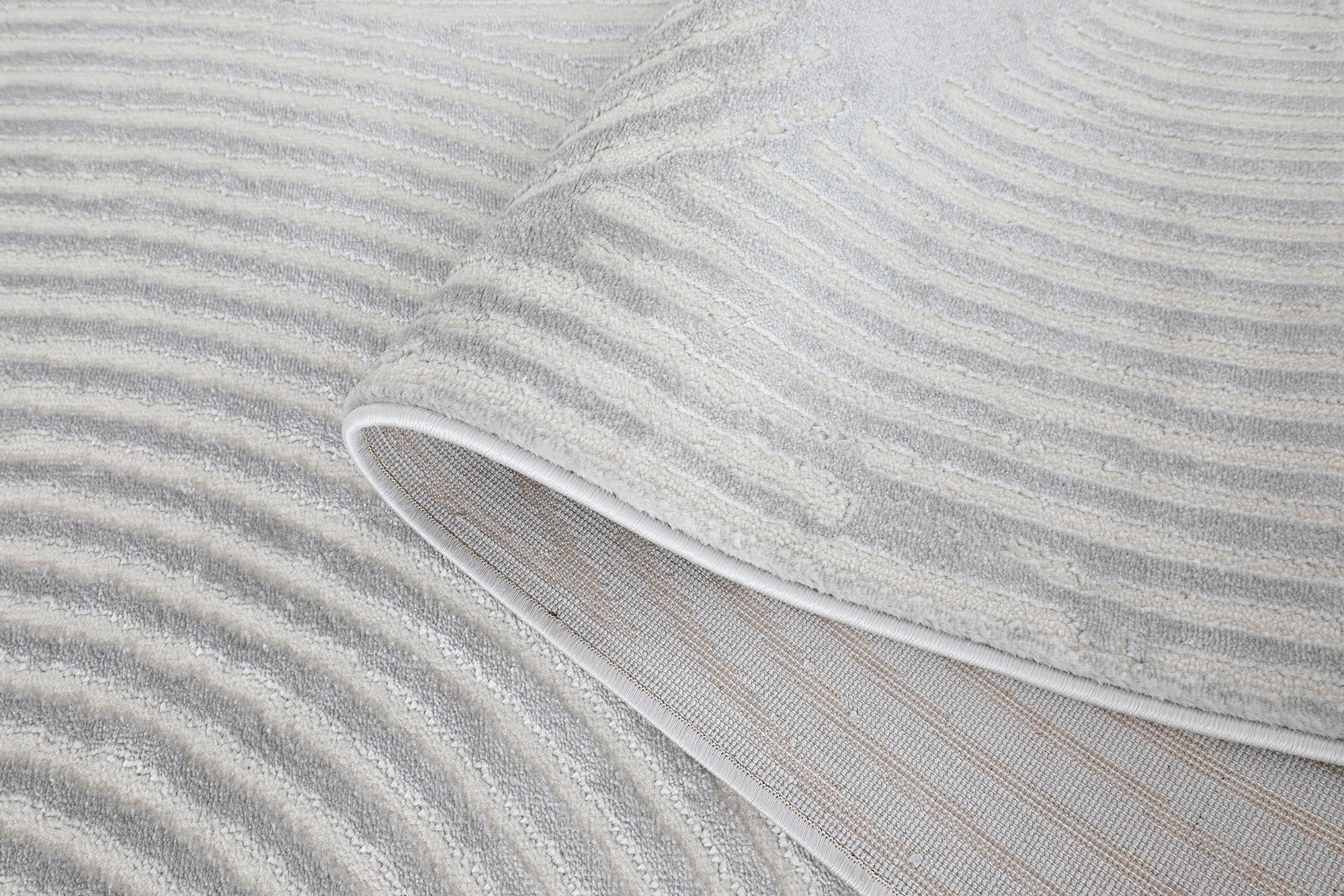 Eclipse Noir Modern Area Rug (AGL-02)