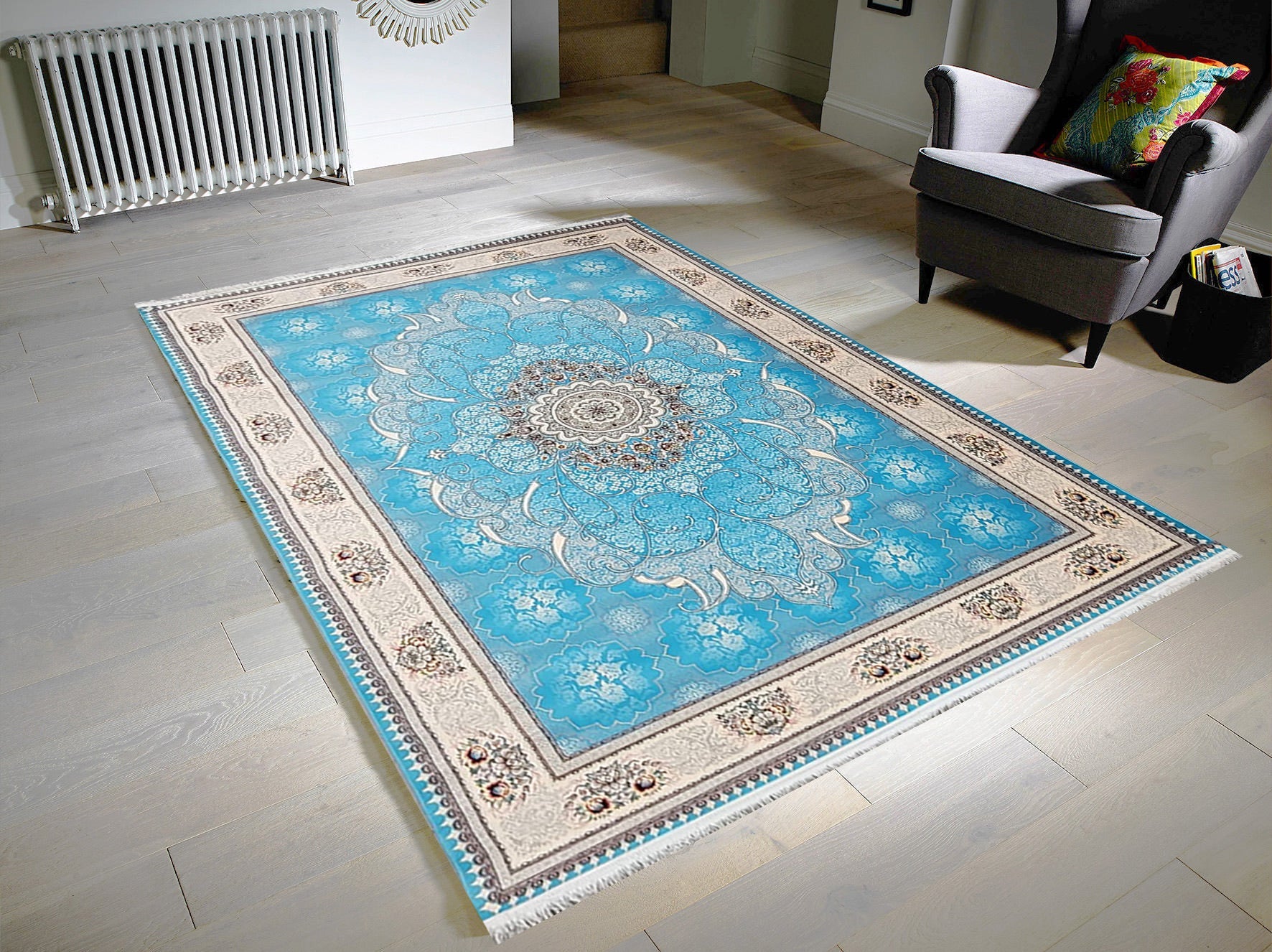 Chakavak 700 Reed Persian Rug - GLARA HOME