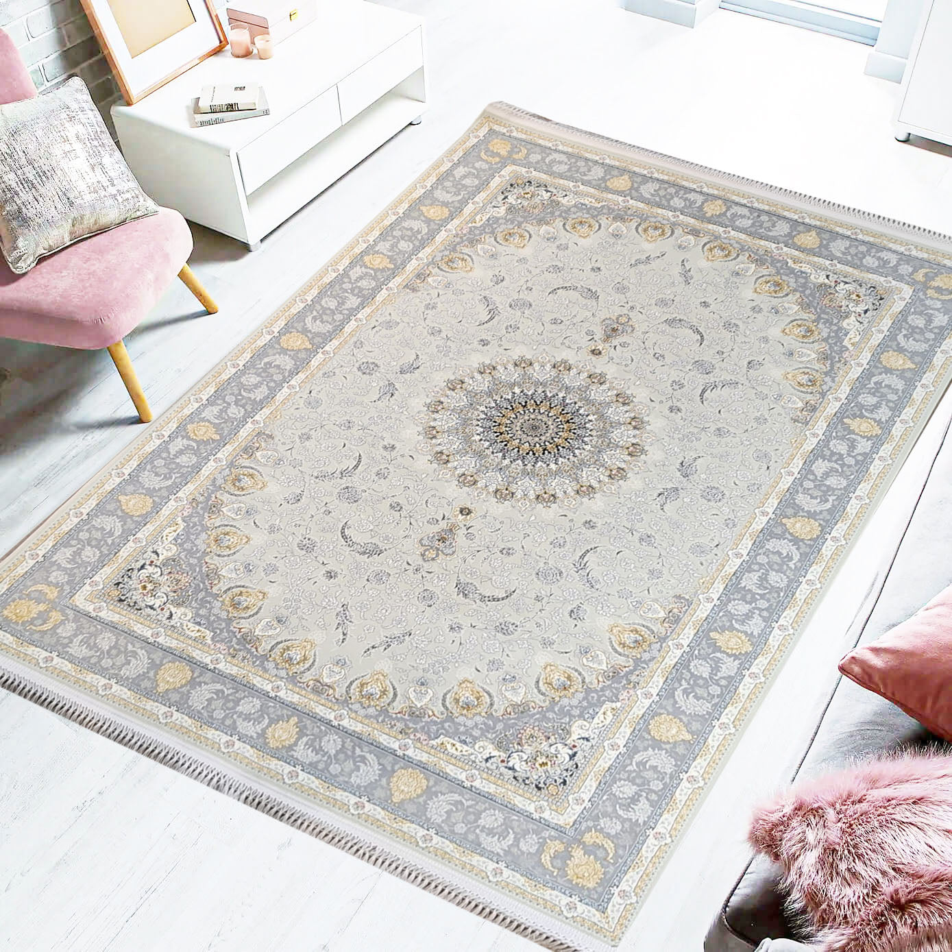 Isfahan 1200 Reed Persian Rug