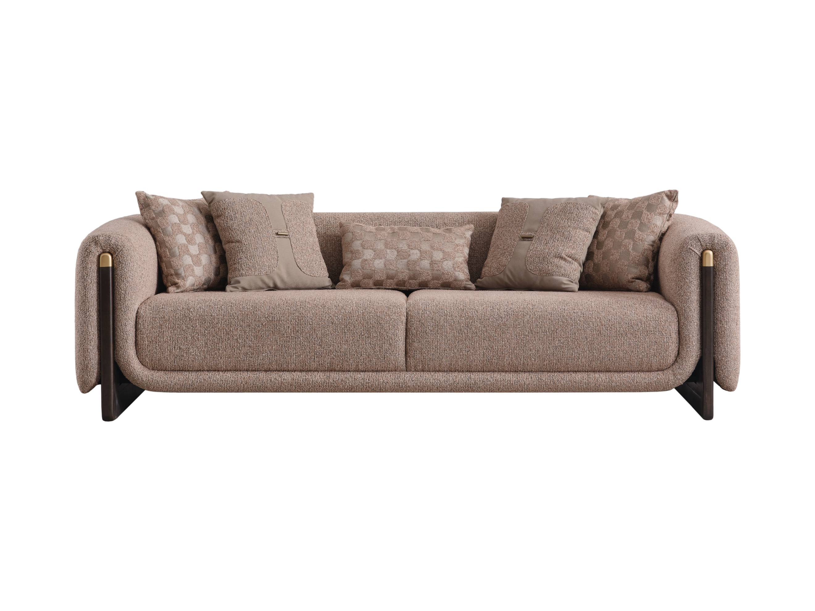 Modern luxury living room featuring Orion Turkish sofa collection by Glara Home Canada