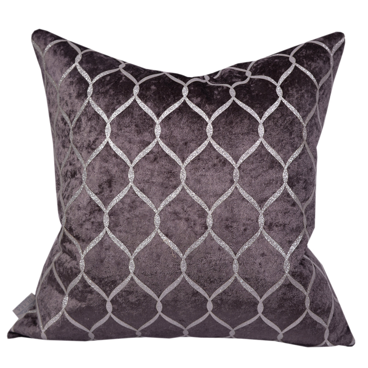 Luxury Velvet Throw Pillow Cover ( Brown Nescafe Cushion Cover) - GLARA HOME