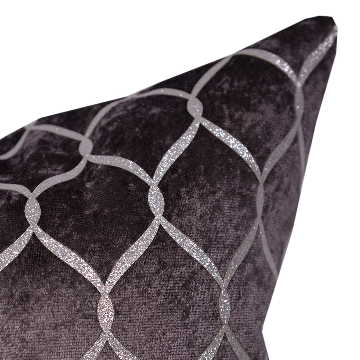 Luxury Velvet Throw Pillow Cover ( Brown Nescafe Cushion Cover) - GLARA HOME