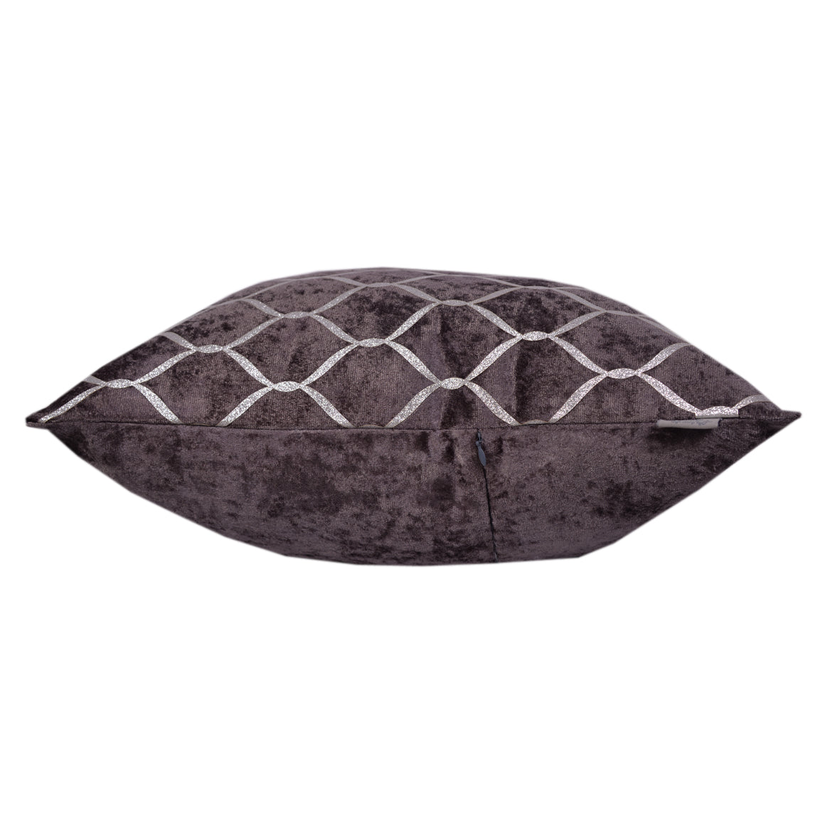 Luxury Velvet Throw Pillow Cover ( Brown Nescafe Cushion Cover) - GLARA HOME