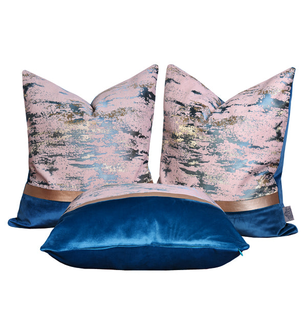 Luxury Patina, Velvet Throw Pillow Cover ( Cushion Cover) - GLARA HOME