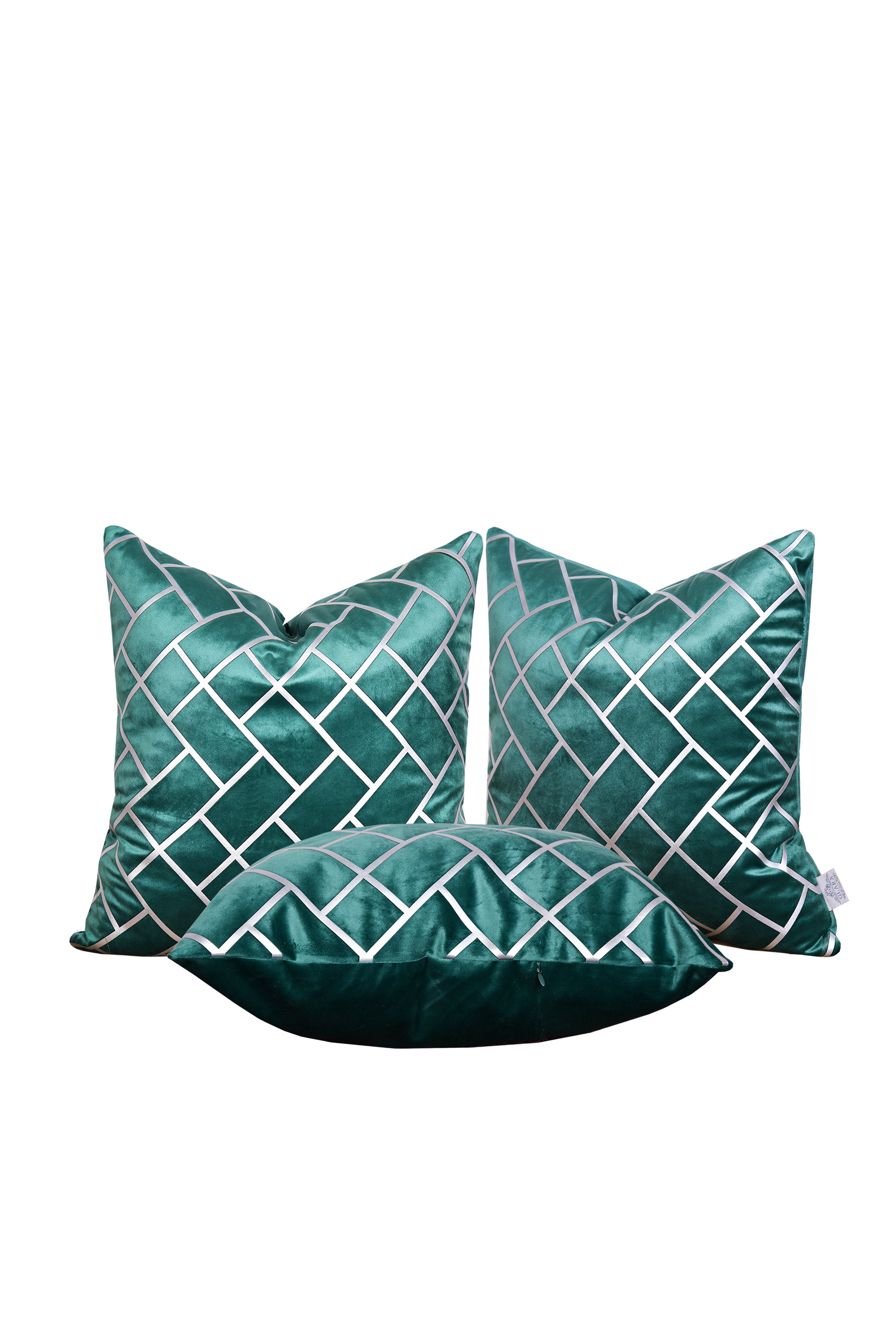 Luxury Velvet Throw Pillow Cover ( Royal Green Cushion Cover) - GLARA HOME