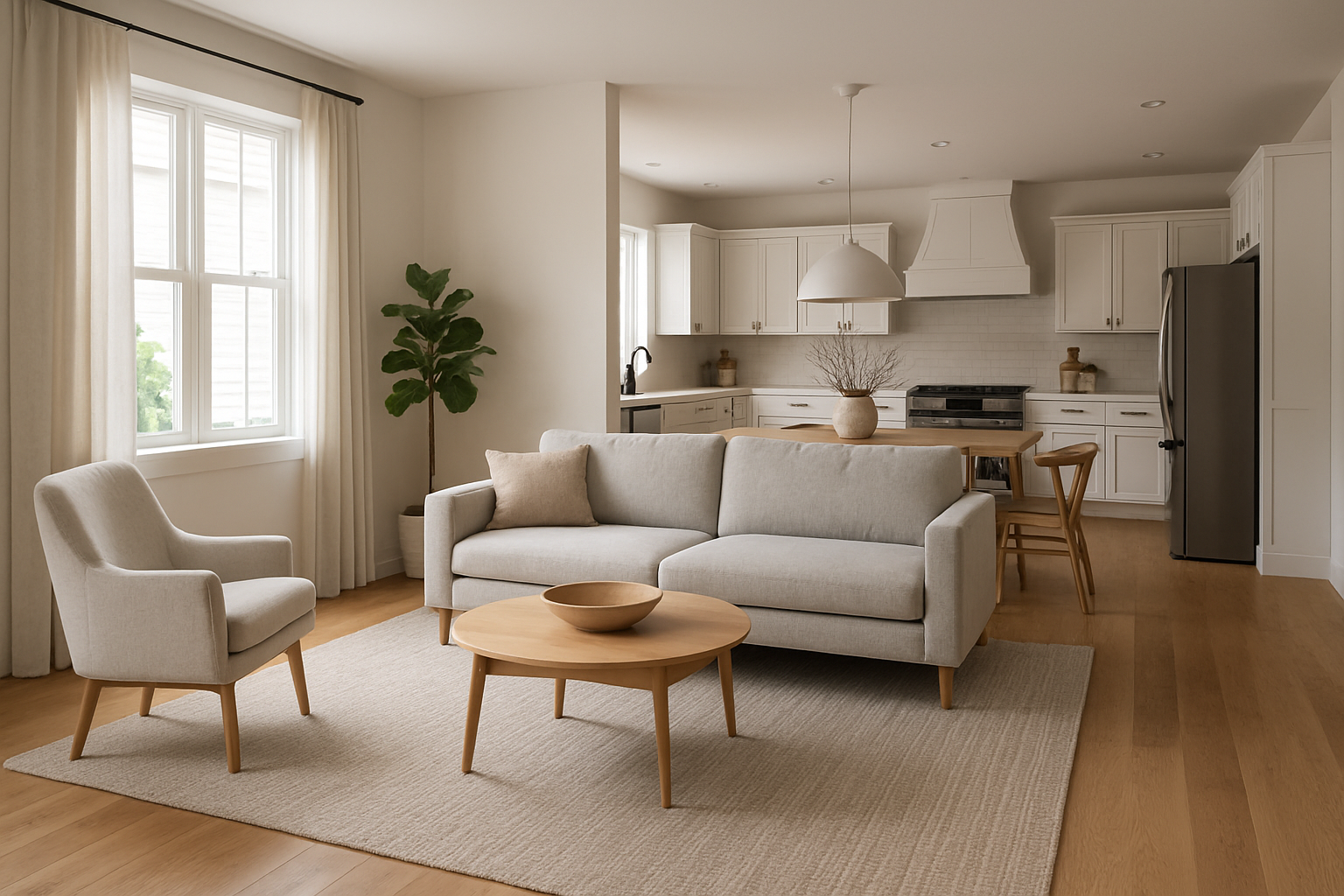 Open Concept Living: Strategic Rug Placement Guide
