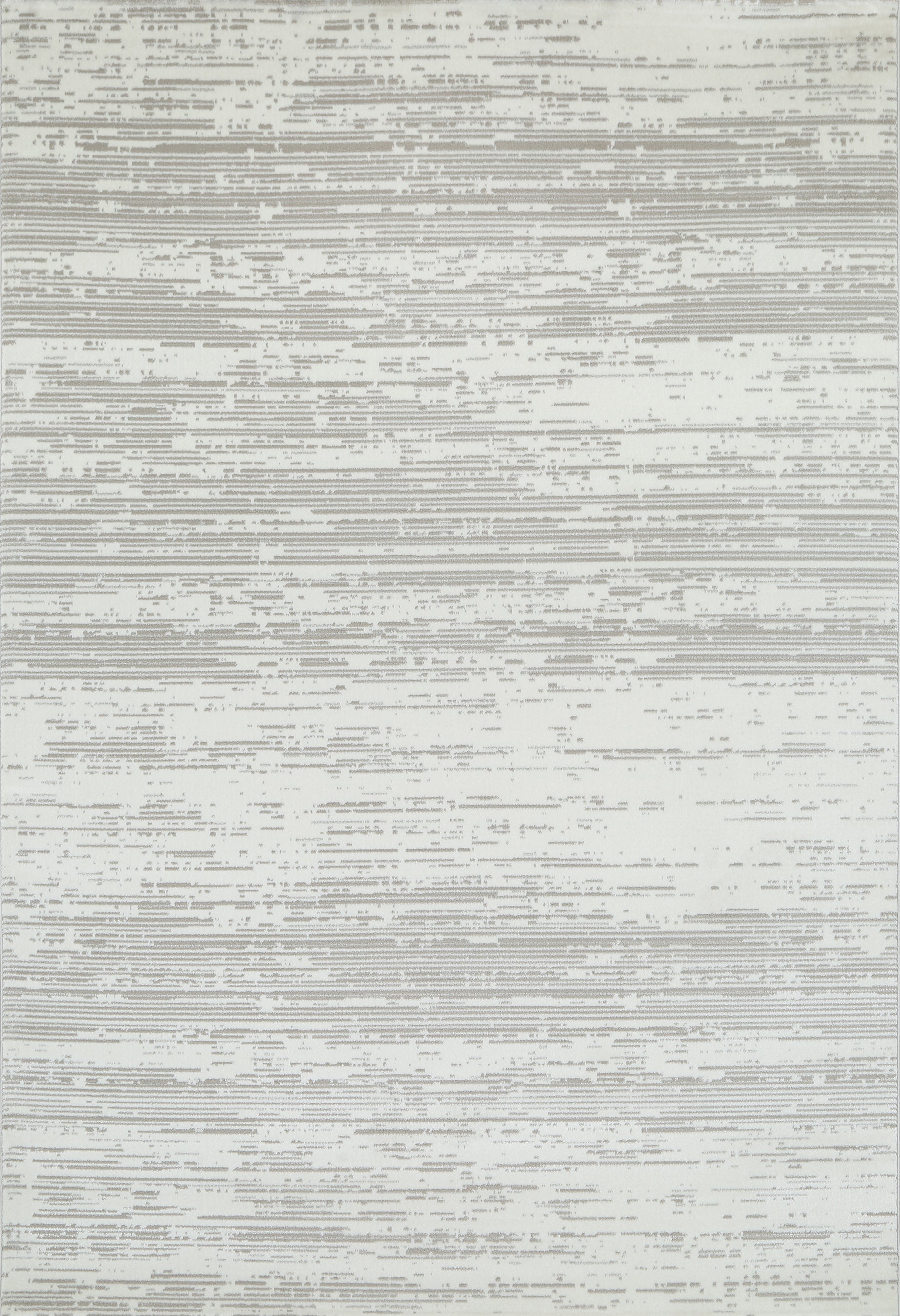 Glara “STRATA” Linear Textured Area Rug – Ivory & Soft Grey ( WX- 01 )