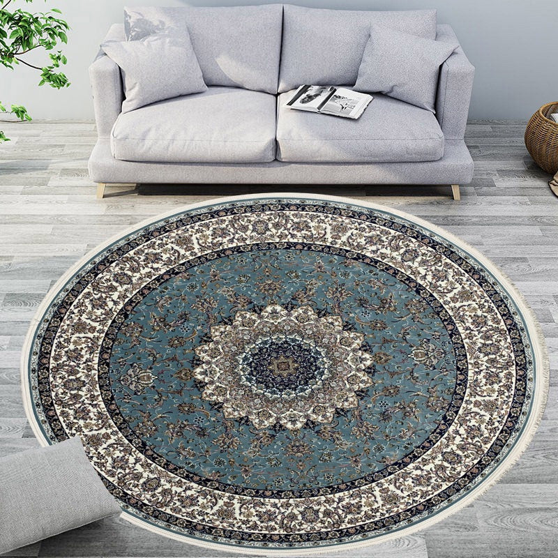 Isfahan 1250 Reed Round Rug - GLARA HOME