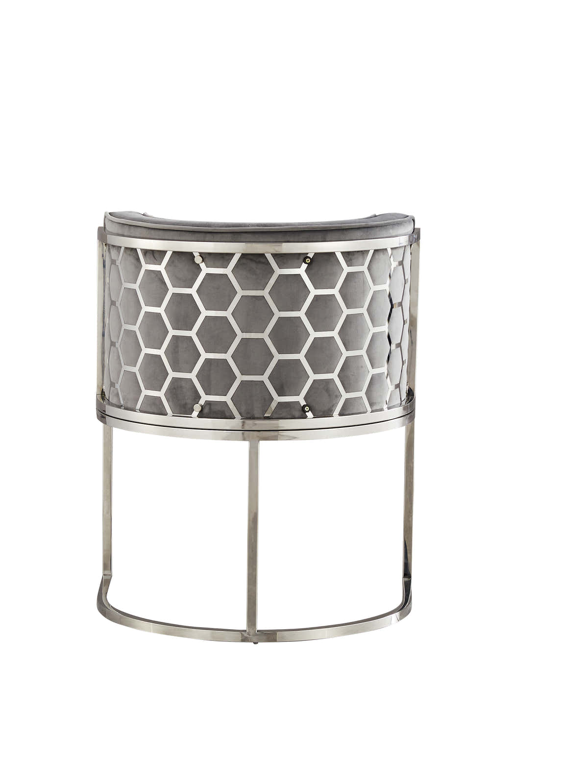 216A Dining Chair (Silver Grey) - GLARA HOME