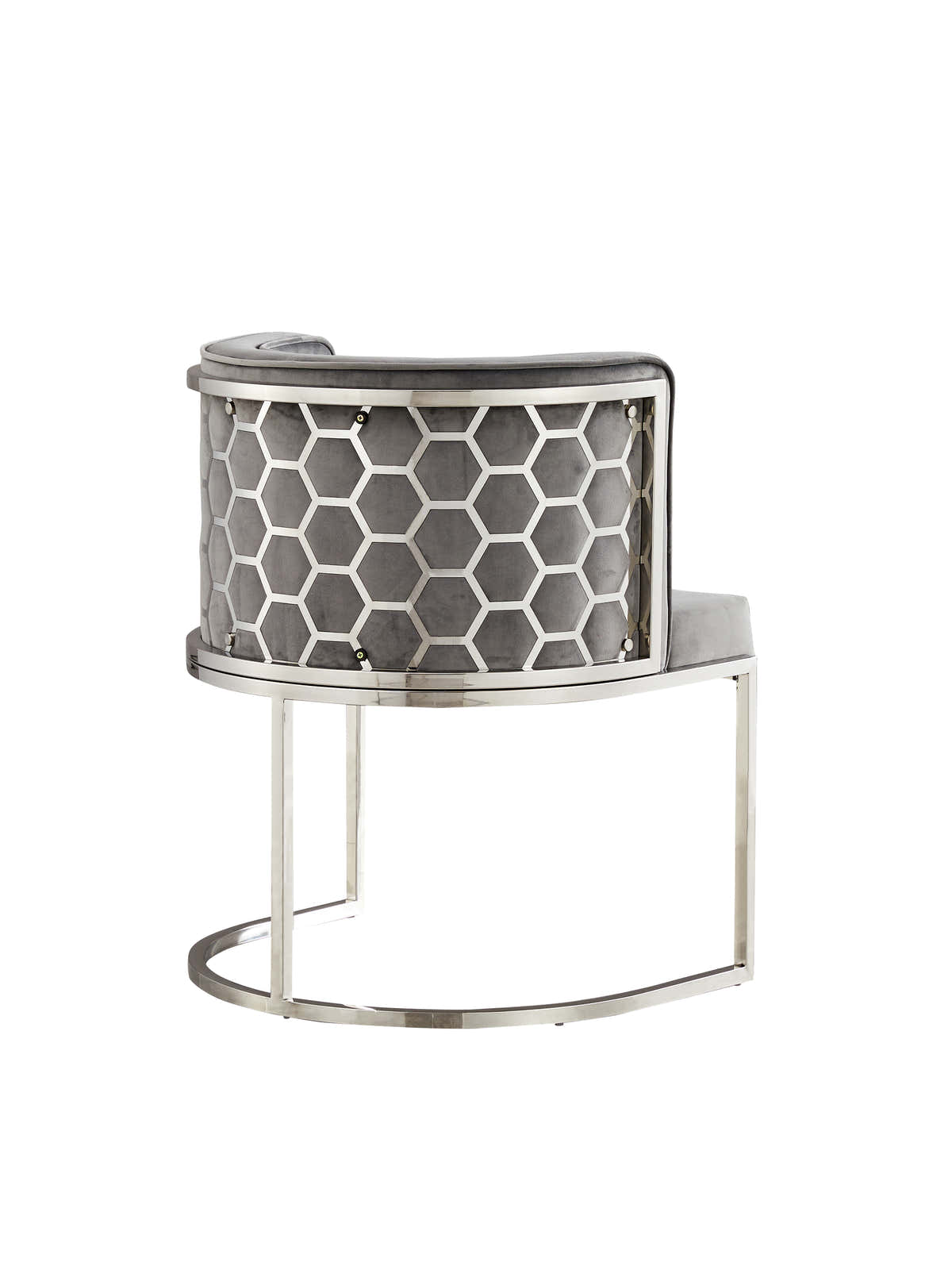 216A Dining Chair (Silver Grey) - GLARA HOME