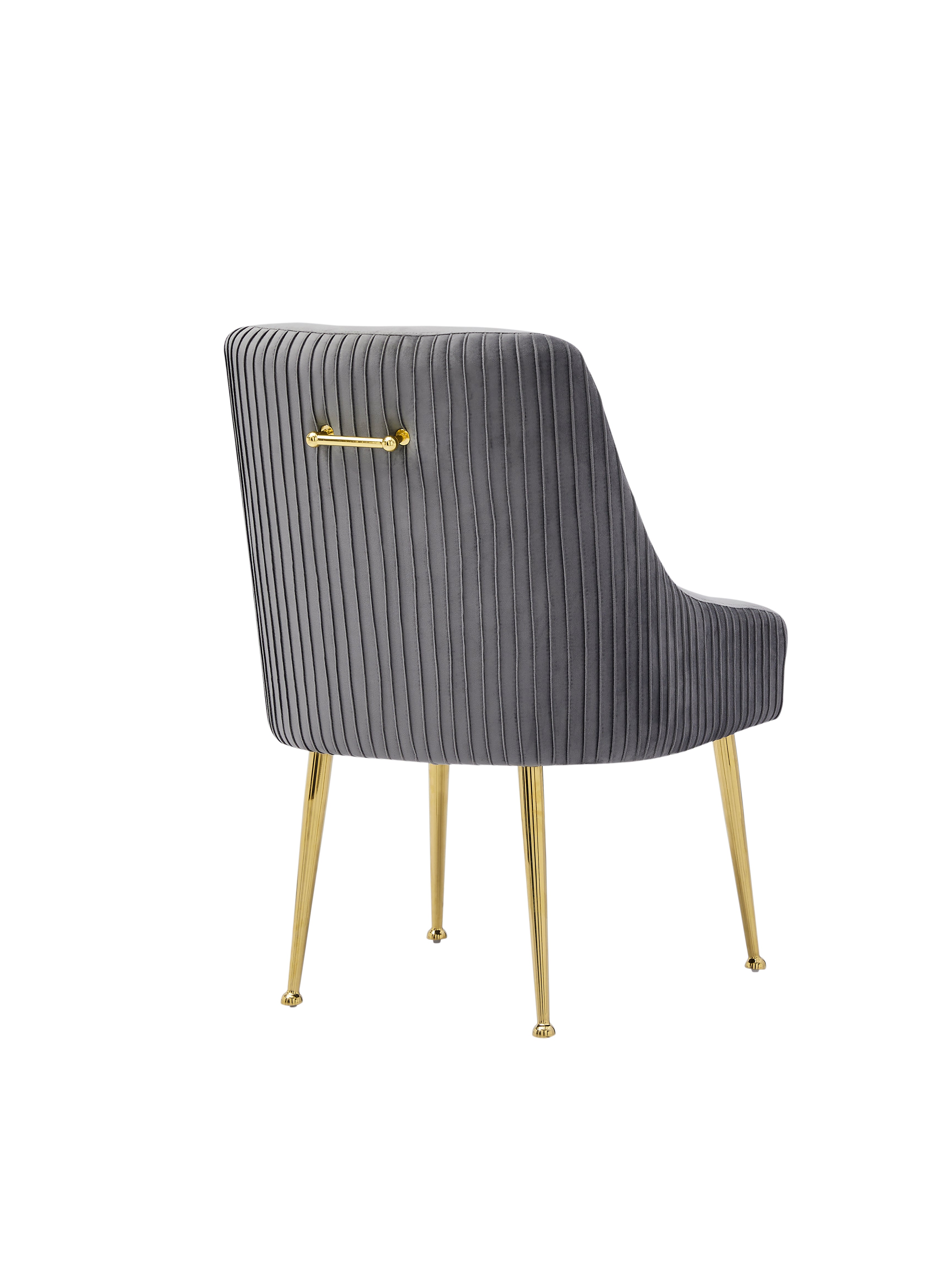 GL2 Dining Chair (Gold Grey) - GLARA HOME