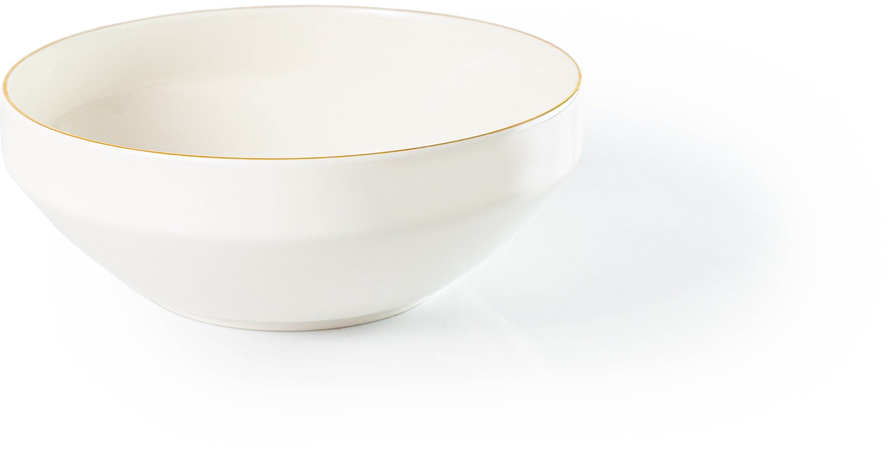 26-Pieces New Bone China Dinner Set with Gold Rim (SD-263) - GLARA HOME