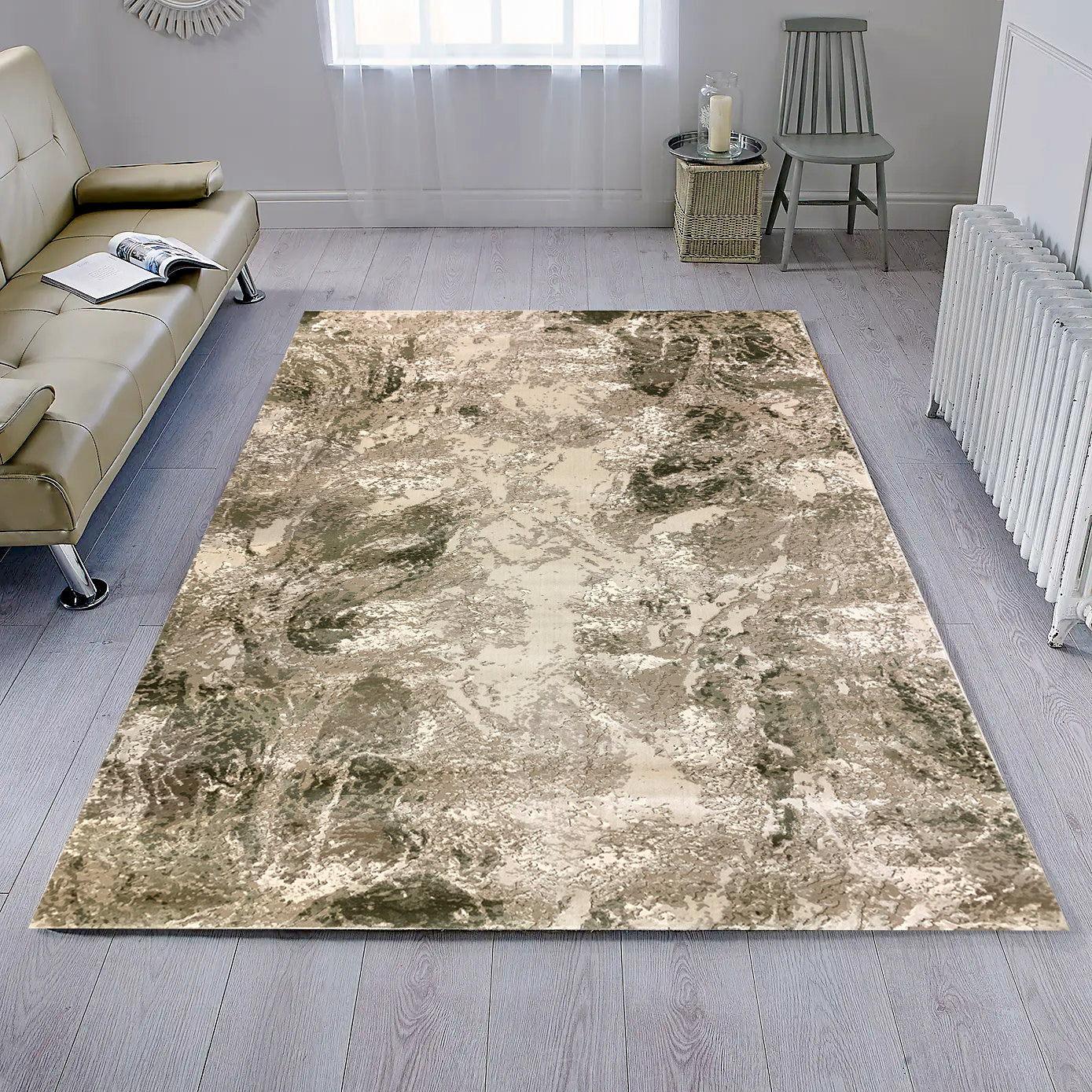 H6217 Modern Rug - GLARA HOME