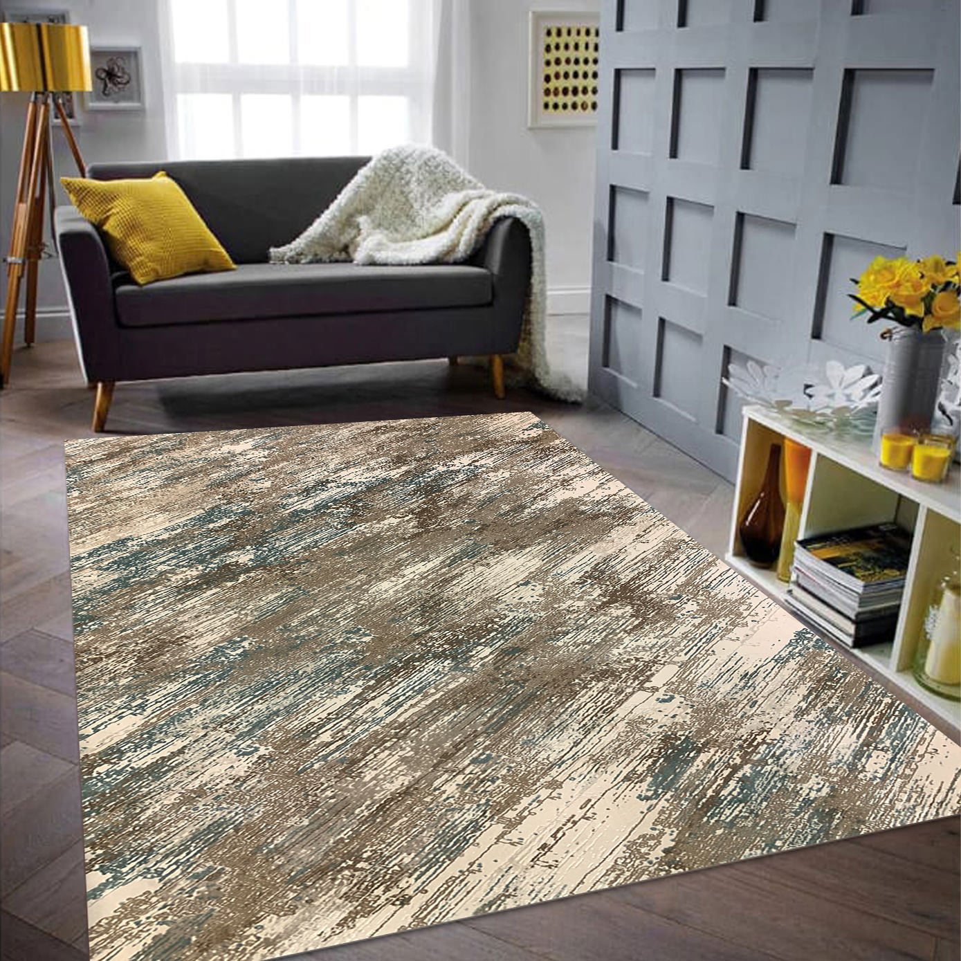 H5478 Turkish Rug - GLARA HOME