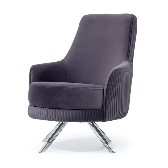 sleek accent chair 