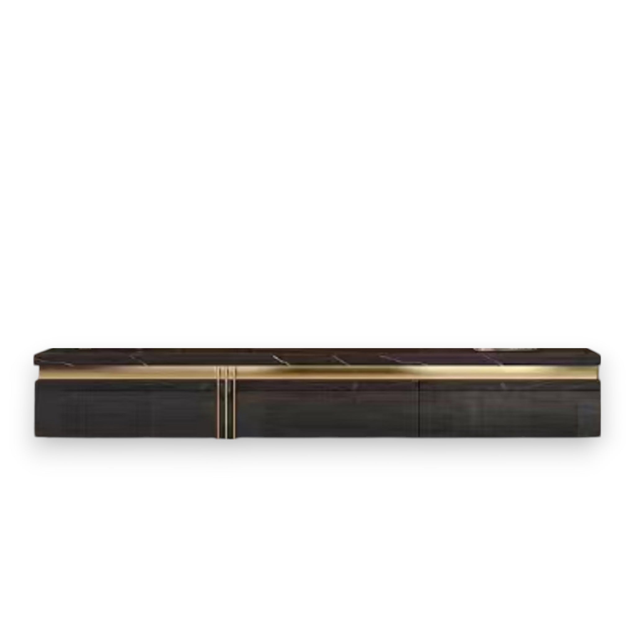 Albali Black & Gold Marble Luxury TV Stand - GLARA HOME