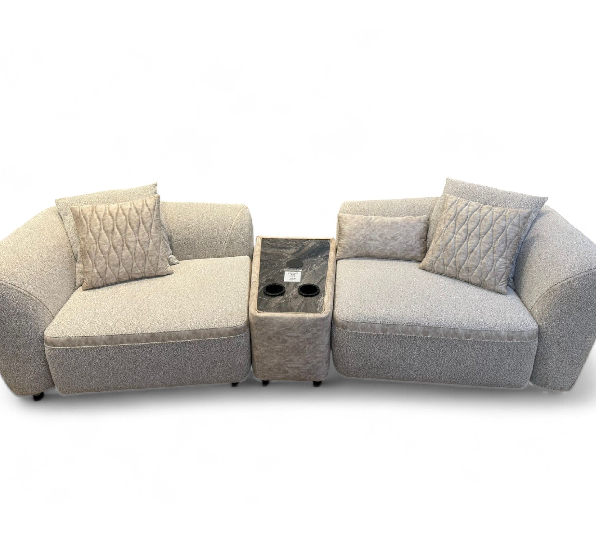 Aoria Sofa ( Royal02 Brown ) - GLARA HOME