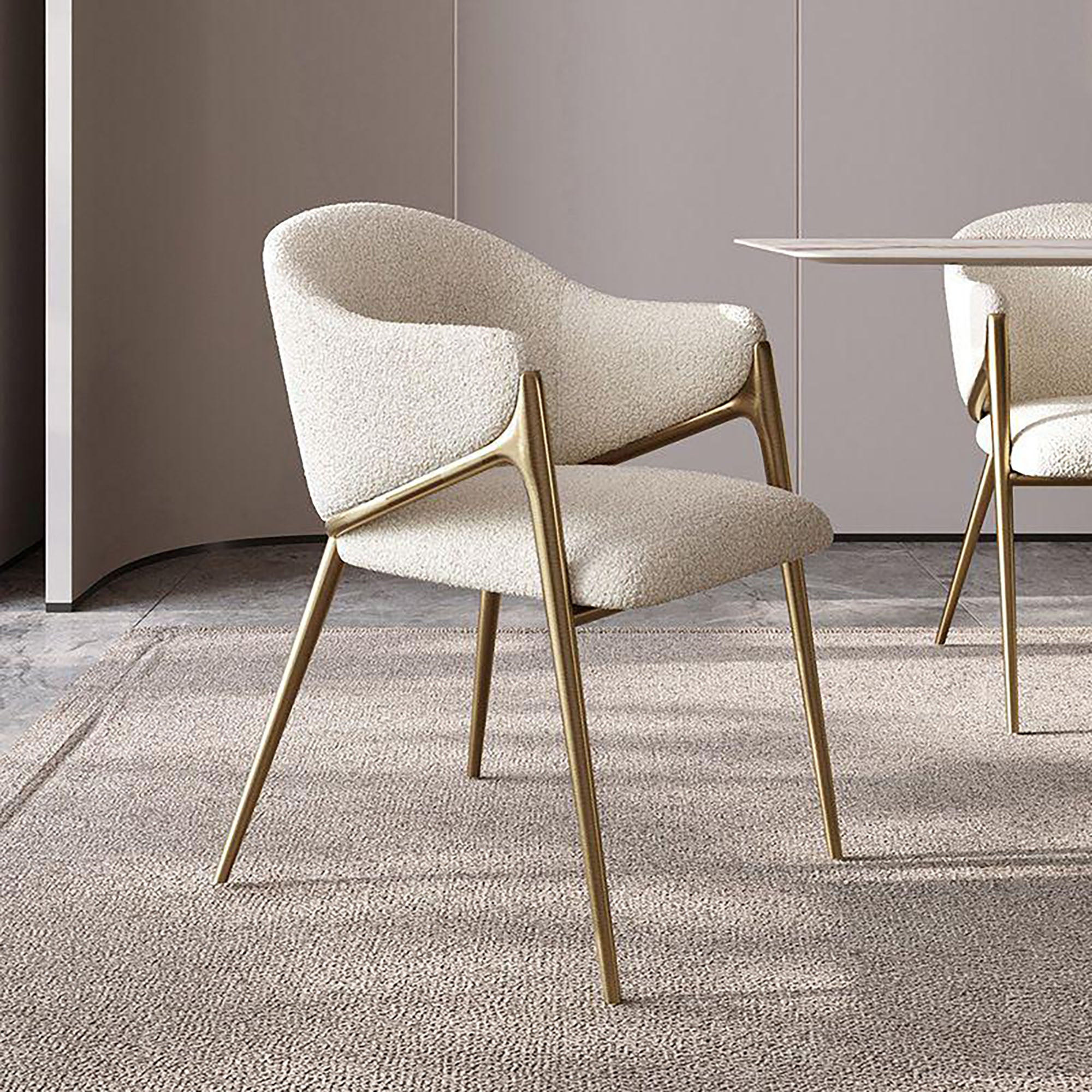 Aurora Luxe Dining Chair (MX-21) - GLARA HOME
