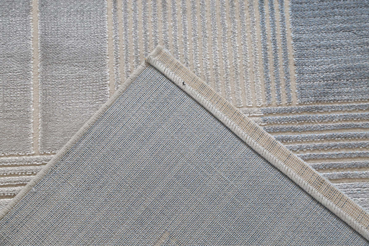 Azure Horizon Geometric Area Rug (PR-05) - GLARA HOME