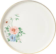 Bloom 26-Pieces Bone China Dinner Set – 24K Gold Rim & Floral Charm (SD-264) - GLARA HOME