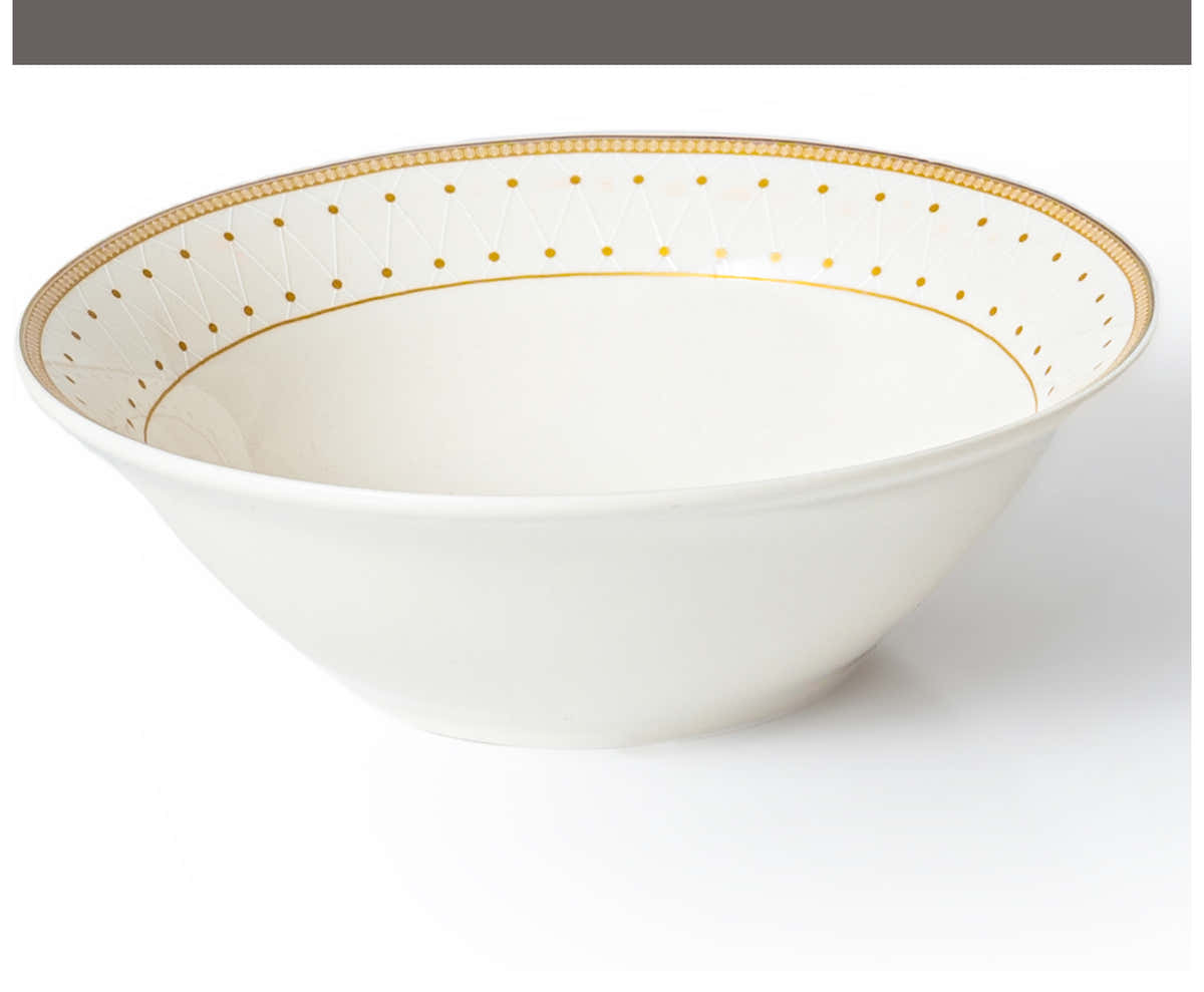 Classic Gold 26-Pieces Bone China Dinner Set – Timeless Luxury (SD-266) - GLARA HOME