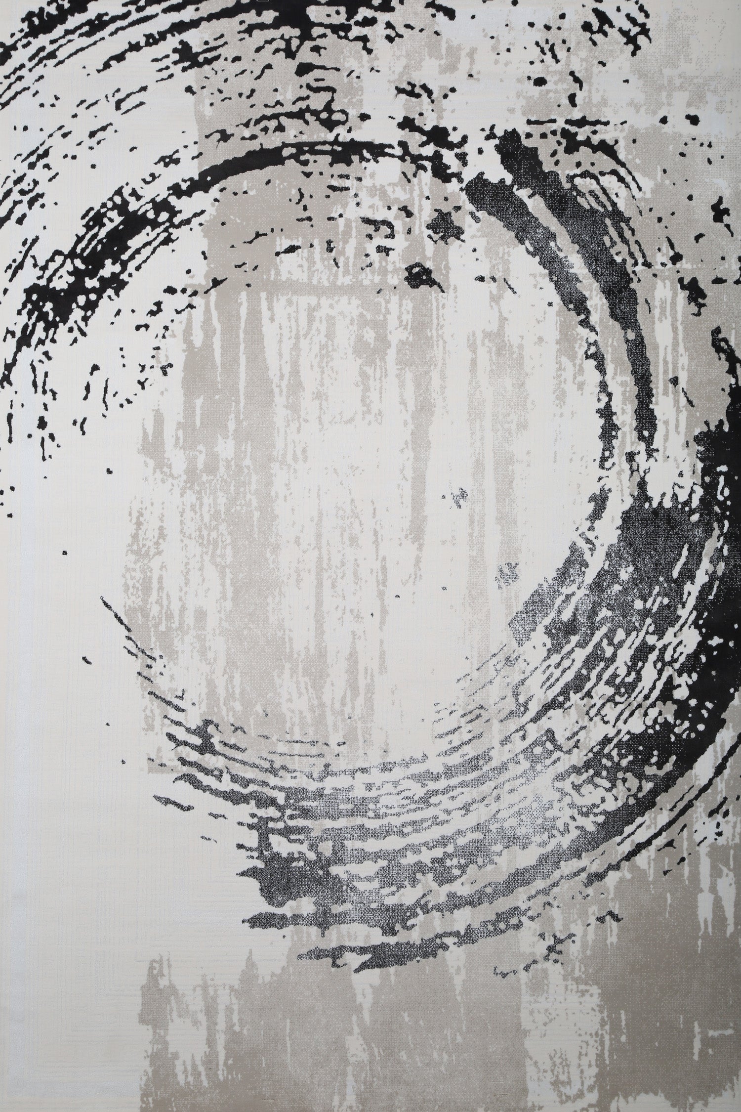Cosmic Orbit Abstract Area Rug (RM-02) - GLARA HOME