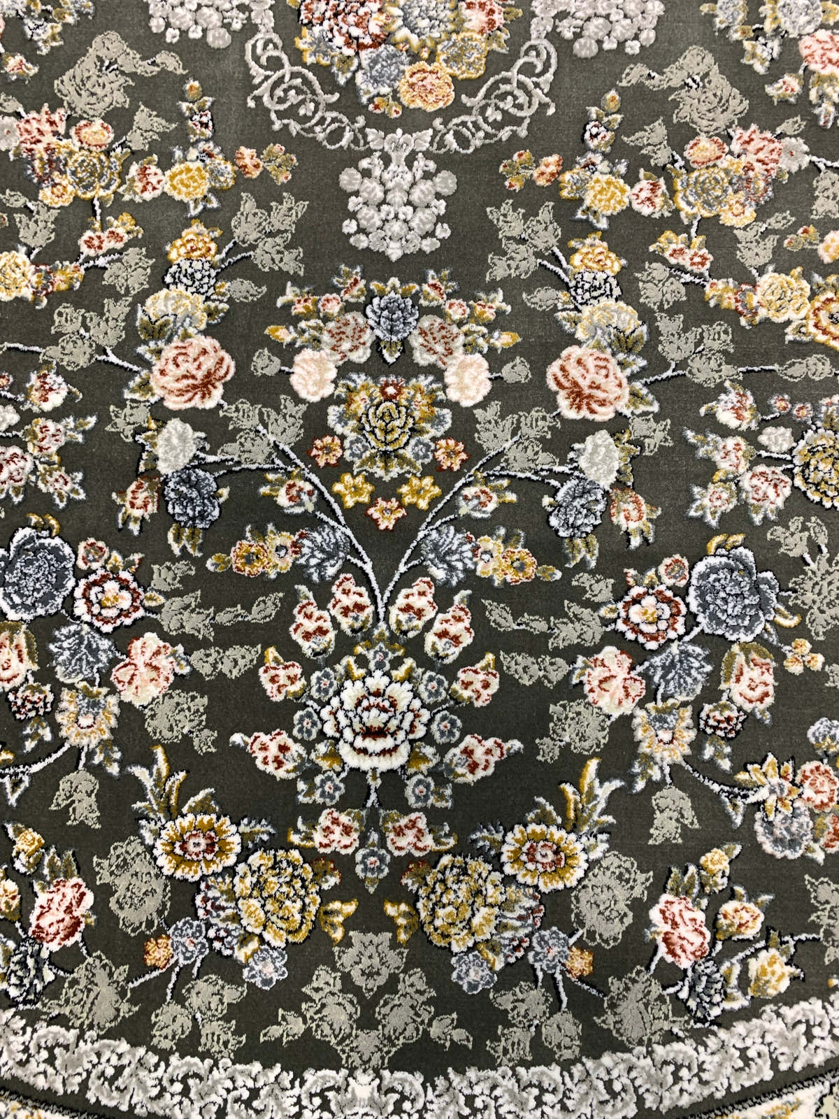 Diwan 1200 Reed Round Rug - GLARA HOME