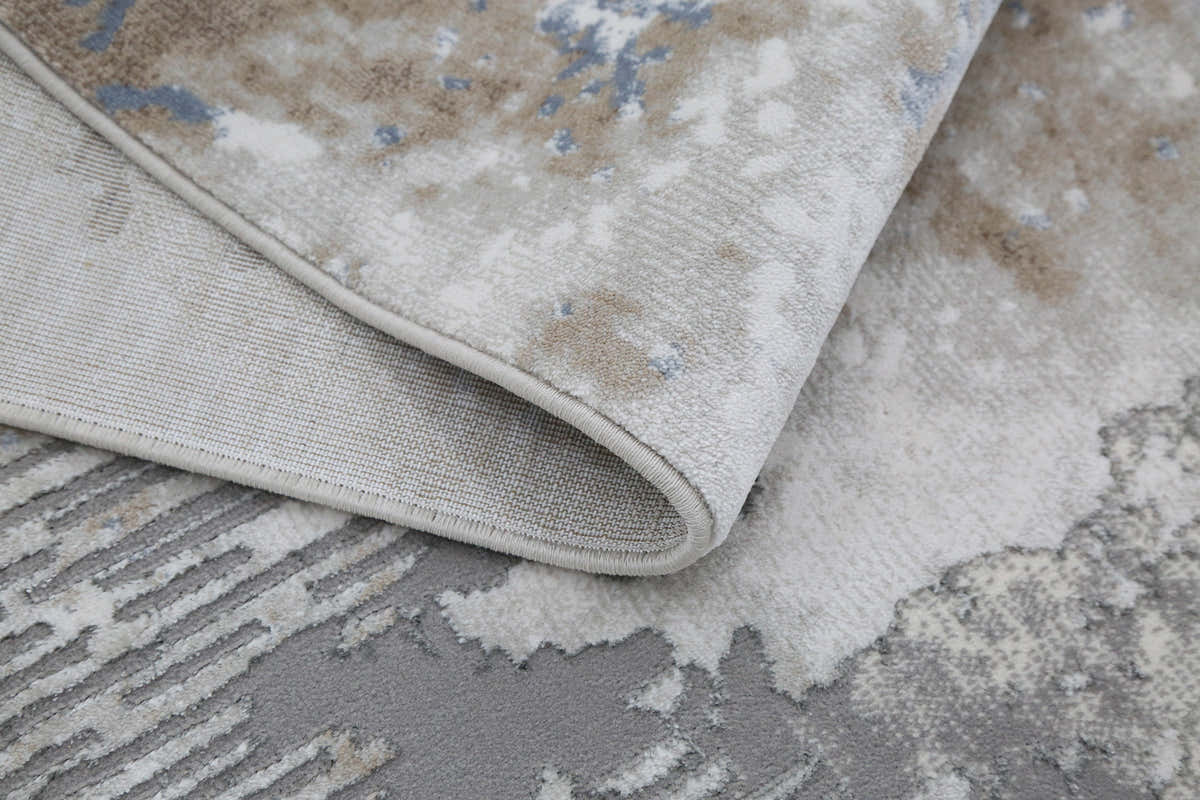 Driftwood Mist Abstract Area Rug (MDC-09) - GLARA HOME