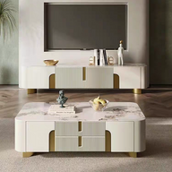 EAWX007 Artus Modern White Coffee Table - GLARA HOME