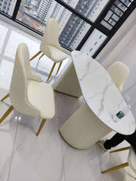 Elegante Modern Dining Table Set  (MX-01) - GLARA HOME