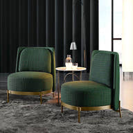 Emerald Luxe Accent Chair - GLARA HOME
