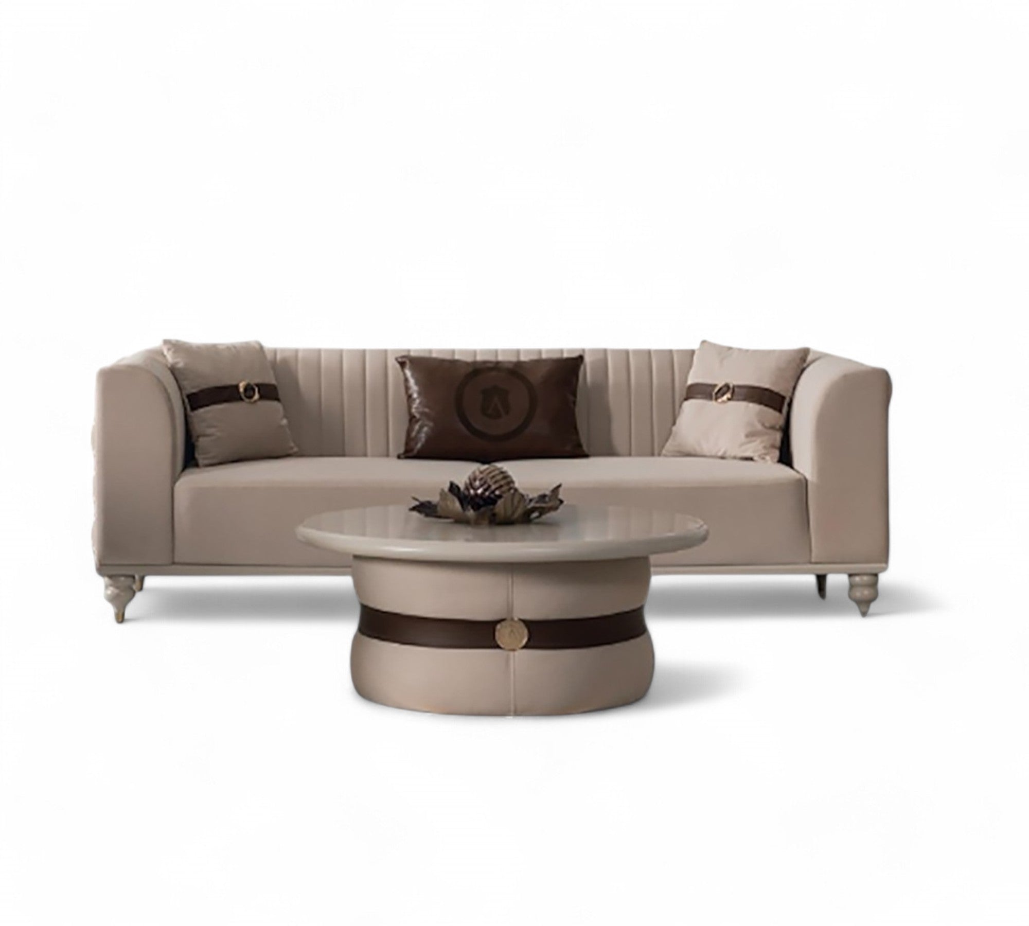 Eyfel Sofa ( Catalog/ Gold) - GLARA HOME