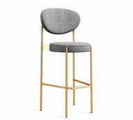 FlairGold Bar Stool - GLARA HOME