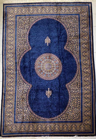 G238 Silk Rug - GLARA HOME
