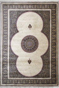 G238 Silk Rug - GLARA HOME