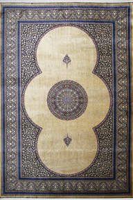 G238 Silk Rug - GLARA HOME