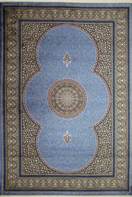 G238 Silk Rug - GLARA HOME