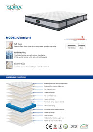Glara Home Contour E Mattress - GLARA HOME